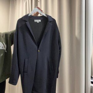 Heavy Cloud Fleece Trench